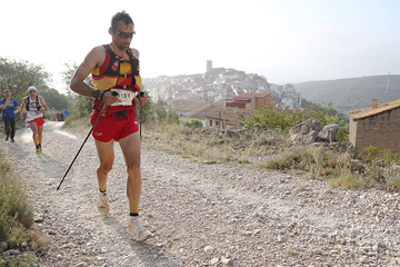 Luis Alberto Hernando in action at the Trail World Championships in Castellon (Jean-Pierre Durand)