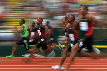 The men's 100m in Eugene (Getty Images)