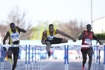 Wilhem Belocian (c) at the French Championships (KMSP / FFA)