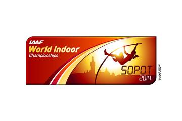 IAAF World Indoor Championships 2014 Sopot logo (IAAF)