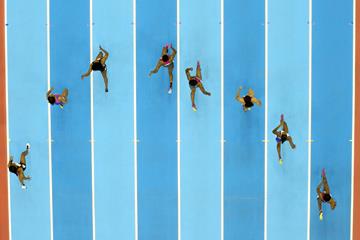 Sprinters at Arena Birmingham (Getty Images)