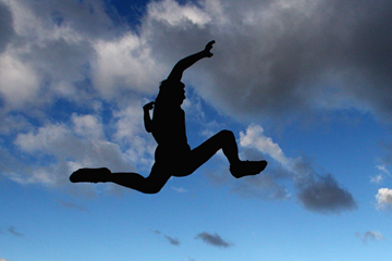 Long jumper in action (Getty Images)