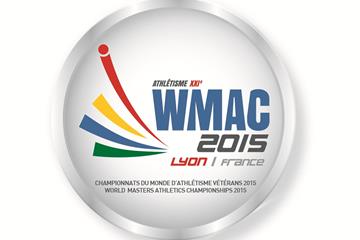 2015 World Masters Athletics Championships logo (LOC)
