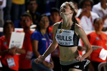 Georgia Hulls at the IAAF World Youth Championships, Cali 2015 (Getty Images)