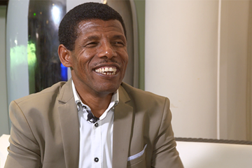Haile Gebrselassie on IAAF Inside Athletics (IAAF)