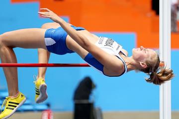 Czech Republic's Michaela Hruba at the IAAF World Youth Championships, Cali 2015 (Getty Images)
