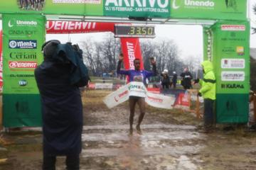 Muktar Edris wins at the Cinque Mulini (Organisers)