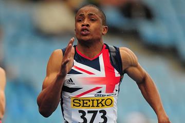 British sprinter Chijindu Ujah in the 100m (Getty Images)