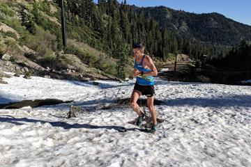 Andrew Douglas in action at the Broken Arrow Skyrace, the second leg of the 2019 WMRA World Cup (Richard Bolt)