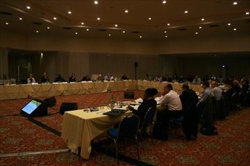 The first day of the IAAF Council Meeting at the Fairmont Hotel in Monaco (Bob Ramsak)