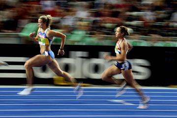Jessica Ennis in the heptathlon 800m at the 2009 World Championships in Berlin (Getty Images)