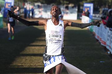 Mogos Tuemay captures a commanding victory at the Campaccio Cross Country (Giancarlo Colombo)