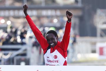 Yasemin Can successfully defends her European cross country title (Getty Images)