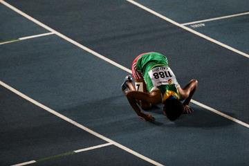 Bedatu Hirpa at the IAAF World Youth Championships, Cali 2015 (Getty Images)