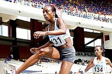 Korene Hinds en route to victory in Belem (Bruno Miani/CBAt)