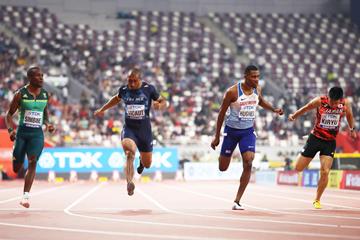 300m/100m 100 Metres