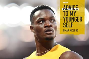 Jamaican sprint hurdler Omar McLeod (AFP / Getty Images)