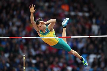 Kurtis Marschall in the pole vault final at the IAAF World Championships London 2017 (Getty Images)