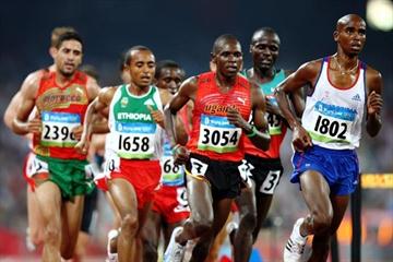 Moses Kipsiro of Uganda in action in Beijing (Getty Images)