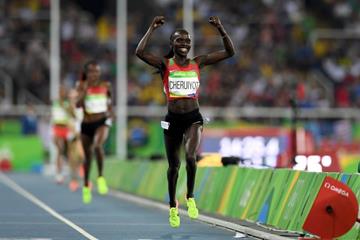 Vivian Cheruiyot wins the 5000m at the Rio 2016 Olympic Games (Getty Images)