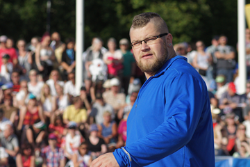 Polish hammer thrower Pawel Fajdek in Turku (Mirko Jalava)