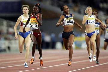 Calatayud wins the World Cup 800m title in Athens (Getty Images)