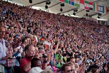 Athletics fans (Jon Mulkeen)