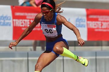 Yadisleidy Pedroso at the Italian championships (Giancarlo Colombo/FIDAL)