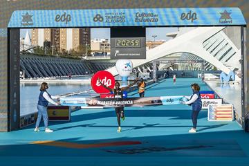 Big win for Evans Chebet at the Valencia Marathon (Organisers)