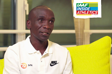 Eliud Kipchoge on IAAF Inside Athletics (IAAF)