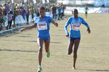 Senbere Teferi wins at the Cross de Atapuerca (Fundación ANOC)