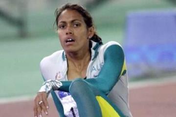 2000 Olympic Games women's 400m winner Cathy Freeman (© Allsport)