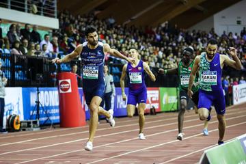 Madrid 400m winner Samuel Garcia (Dan Vernon)
