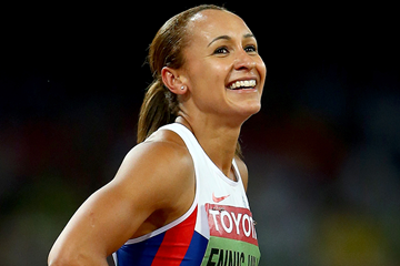 Heptathlon winner Jessica Ennis-Hill at the IAAF World Championships Beijing 2015 (Getty Images)