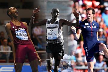 The 2014 IAAF World Athlete of the Year men's finalists (Getty Images)