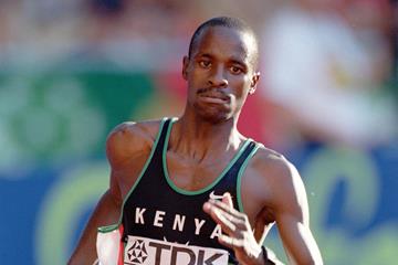 Japhet Kimutai at the 1999 IAAF World Championships (Getty Images)