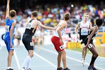 The mixed 4x400m relay at the IAAF World Youth Championships, Cali 2015 (Getty Images)