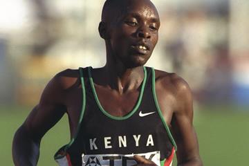 Bernard Barmasai at the 1997 IAAF World Championships (Getty Images)