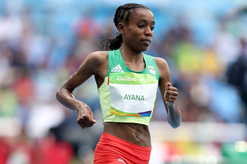 Almaz Ayana in the 10,000m at the Rio 2016 Olympic Games (Getty Images)