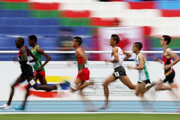 Athletes in action in the 1500m (Getty Images)