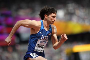 Drew Windle in the 800m at the IAAF World Championships London 2017 (Getty Images)