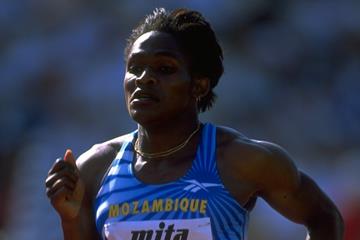 Maria Mutola at the 1997 IAAF World Championships (Getty Images)