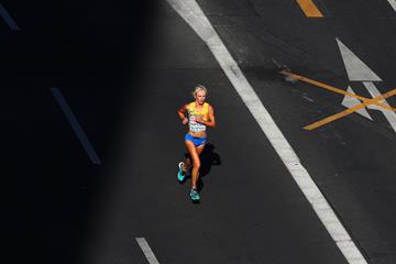 Ukrainian distance runner Viktoriya Khapilina (Getty Images)