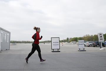 A jogger on a solo run (Getty Images)