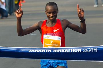 Kenya's William Chebor wins the men's race (Organisers)