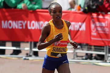 Kenyan marathon runner Jemima Sumgong (Getty Images)