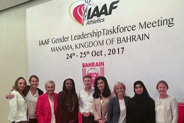 Participants at the IAAF Gender Leadership Taskforce Meeting in Bahrain (IAAF)