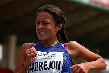 Ecuadorian race walker Glenda Morejon in action (Getty Images)