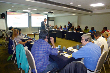 The IAAF press chiefs seminar in Sao Paulo (IAAF)