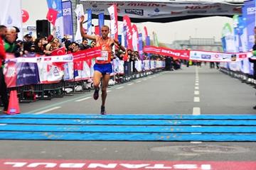 Amdework Walelegn clocks Turkish All-comers half marathon record in Istanbul (Organisers)